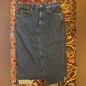 rag & bone sukato midi skirt size 30 EUC